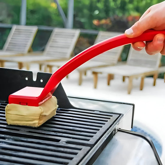 Brosse de Nettoyage pour Grill – Outil Vapeur avec Manche Long
