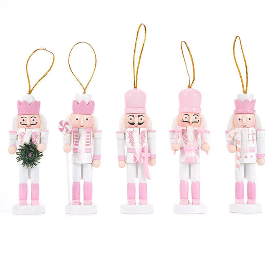Marionnettes Casse-Noisette en Bois | Décoration Élégante pour Noël