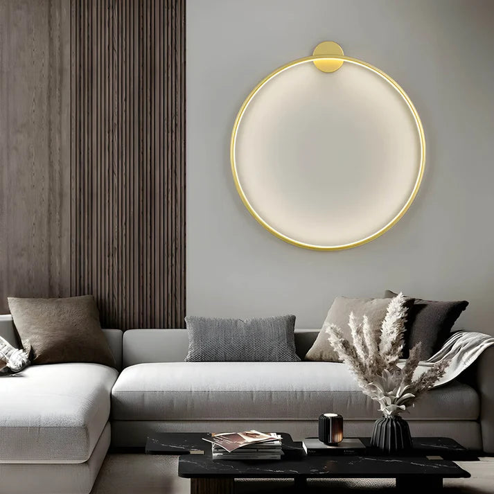 Applique Murale Anneau Moderne | Éclairage LED pour Ambiance Élégante