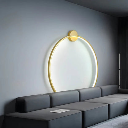 Applique Murale Anneau Moderne | Éclairage LED pour Ambiance Élégante