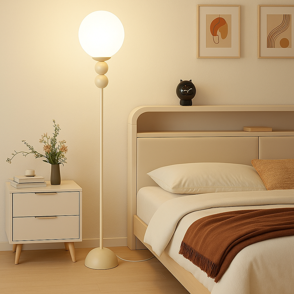 Lampe de Sol Moderne Minimaliste | Élégance et Chaleur pour Votre Intérieur