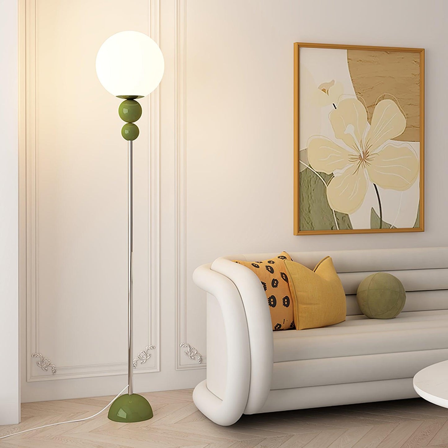 Lampe de Sol Moderne Minimaliste | Élégance et Chaleur pour Votre Intérieur
