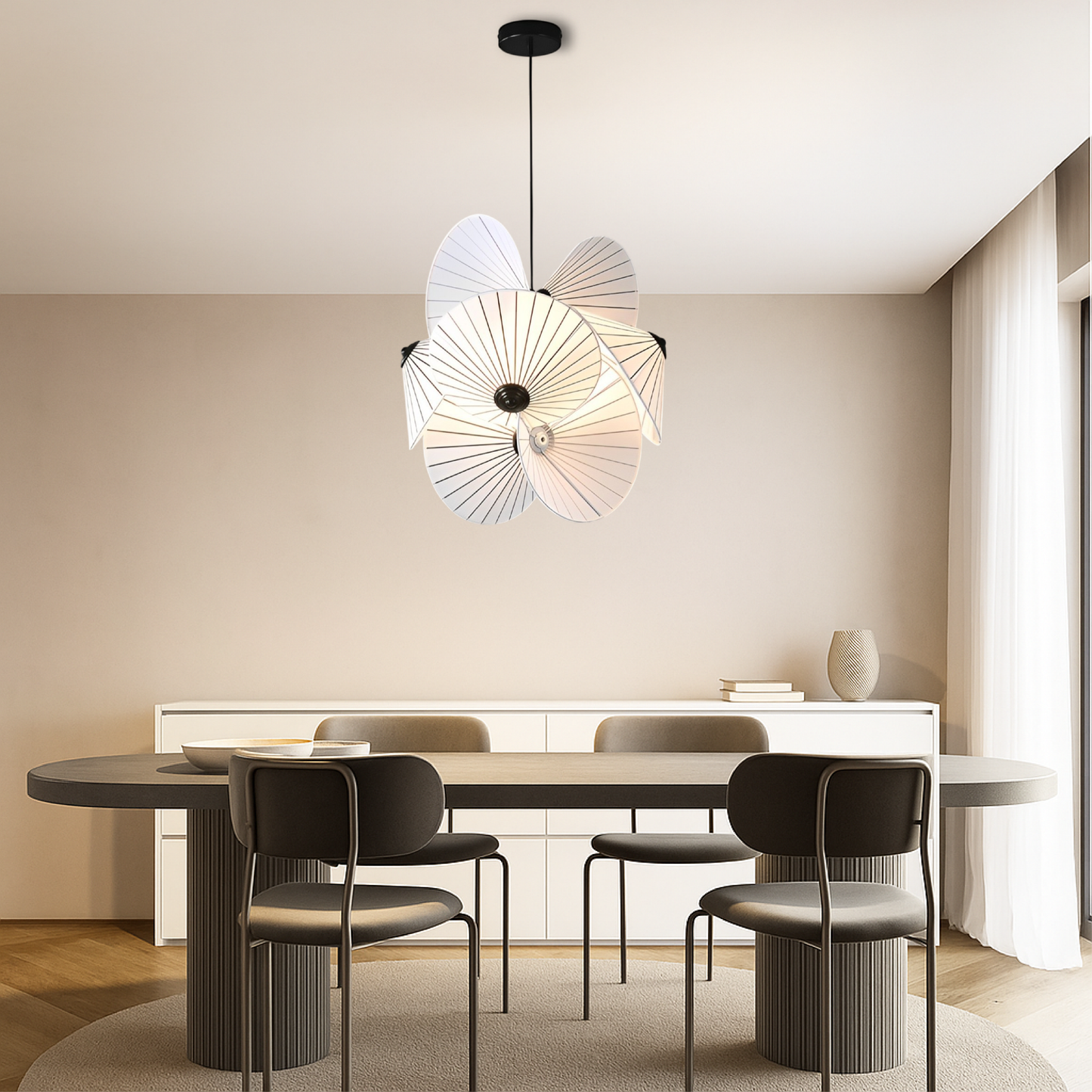 Lampe Suspendue en Bambou | Éclairage Chaleureux et Élégant