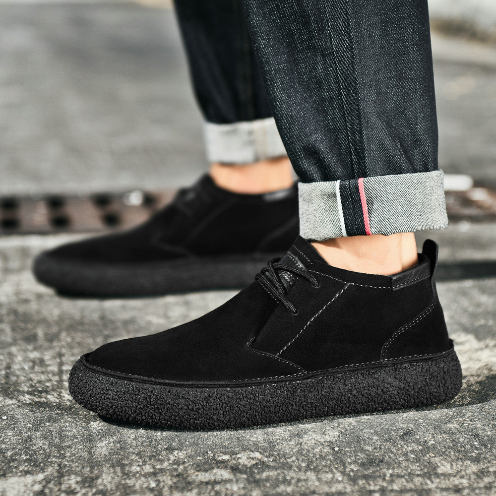 Mocassins Mi-hauts Confortables pour Hommes | Style Élégant et Polyvalent au Quotidien