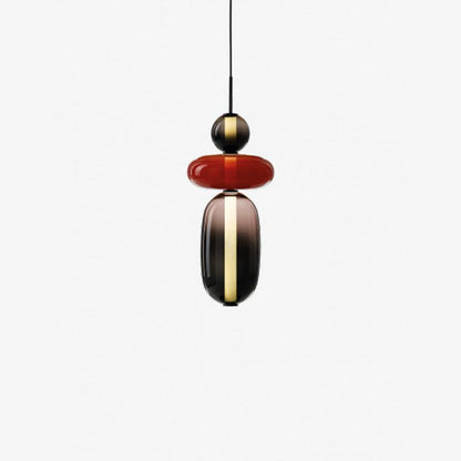 Pendentif en Verre Élégant | Brillance Transparente et Design Moderne