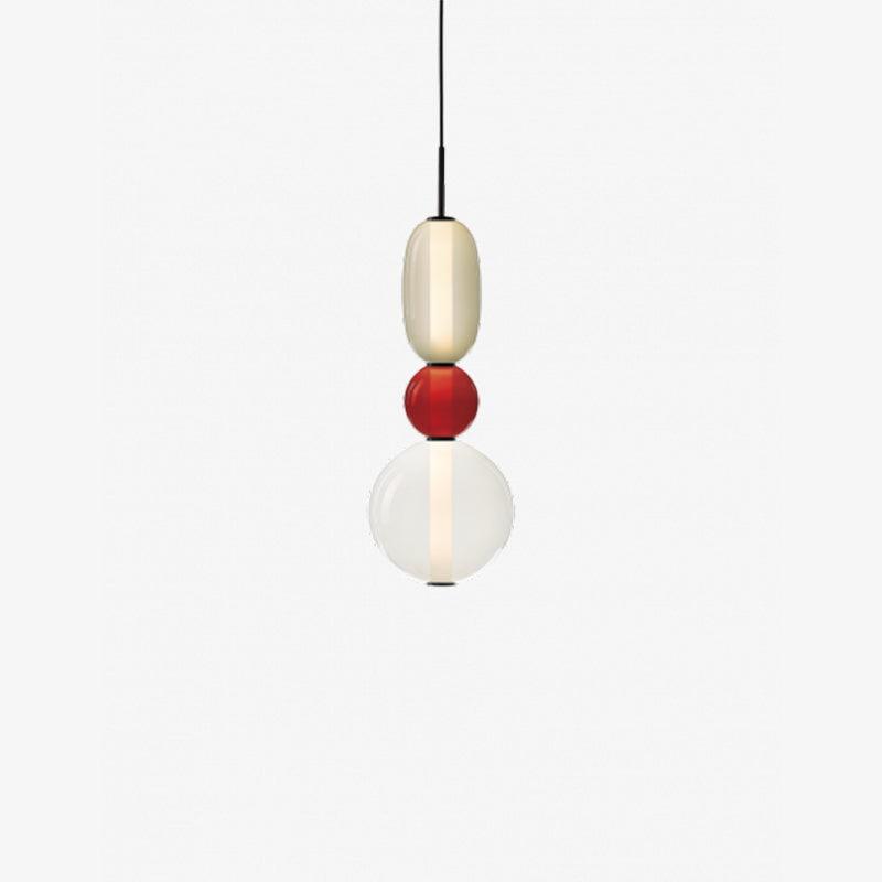Pendentif en Verre Élégant | Brillance Transparente et Design Moderne