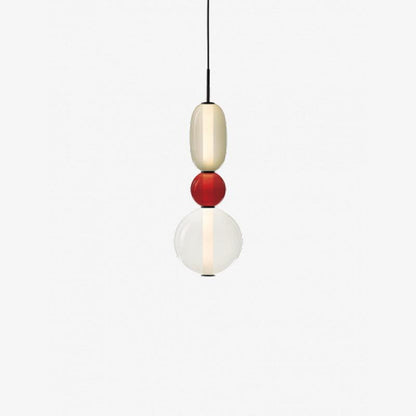 Pendentif en Verre Élégant | Brillance Transparente et Design Moderne