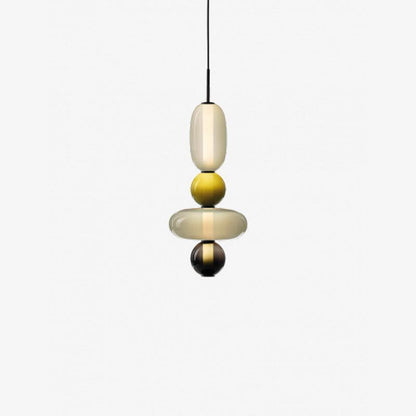 Pendentif en Verre Élégant | Brillance Transparente et Design Moderne