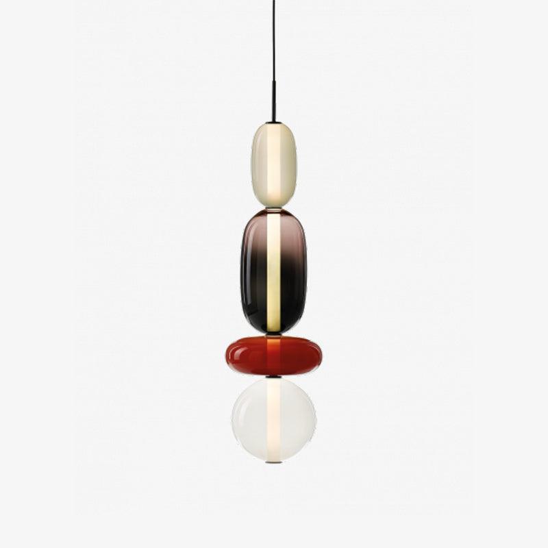 Pendentif en Verre Élégant | Brillance Transparente et Design Moderne
