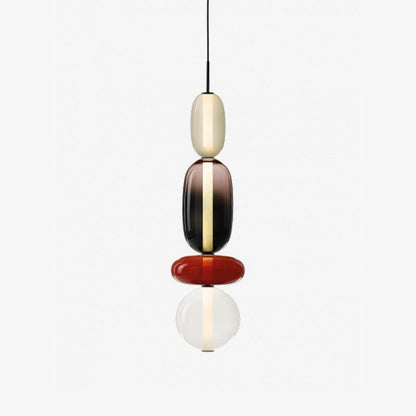 Pendentif en Verre Élégant | Brillance Transparente et Design Moderne