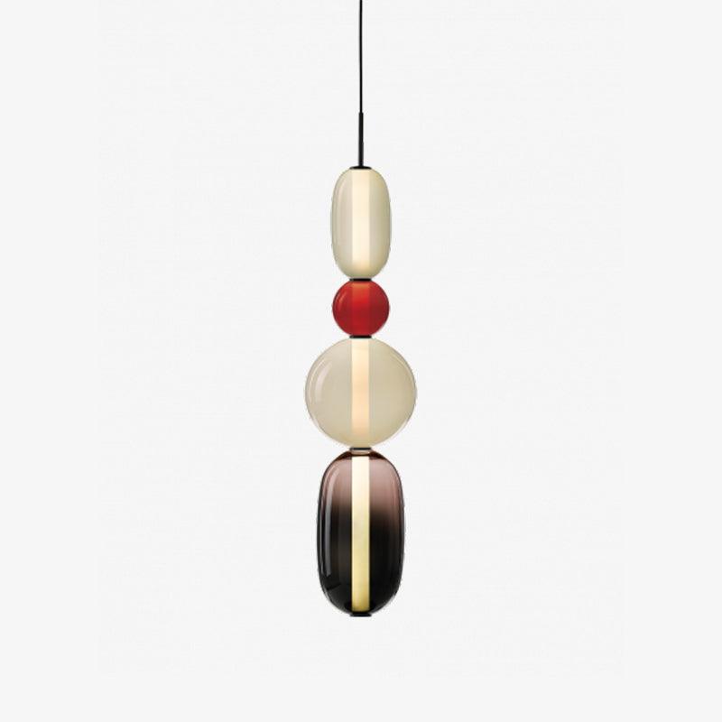 Pendentif en Verre Élégant | Brillance Transparente et Design Moderne