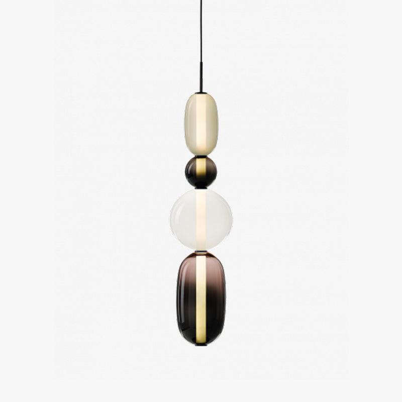 Pendentif en Verre Élégant | Brillance Transparente et Design Moderne