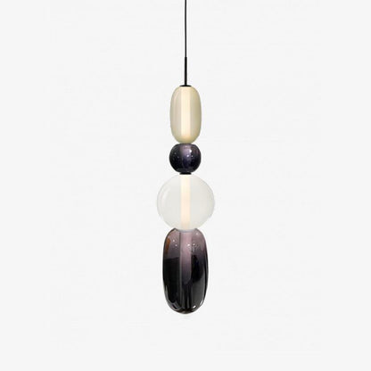 Pendentif en Verre Élégant | Brillance Transparente et Design Moderne