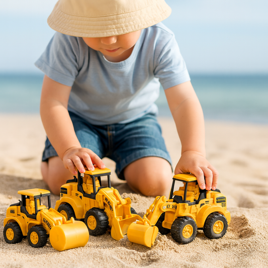 Véhicules de Construction Éducatifs | Stimule la Créativité et l'Apprentissage