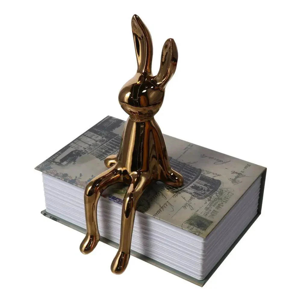 Ornement de Lapin Élégant | Décoration Chic et Joyeuse pour Intérieur