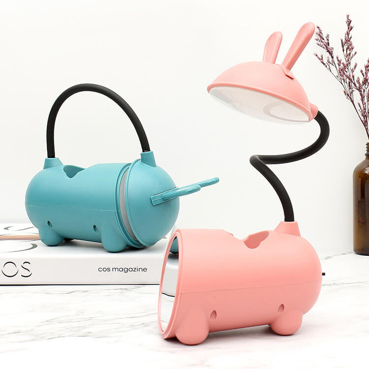 Lampe Tactile LED pour Enfants | Design de Lapin avec Chargeur USB