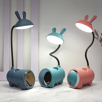 Lampe Tactile LED pour Enfants | Design de Lapin avec Chargeur USB