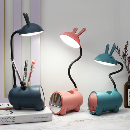 Lampe Tactile LED pour Enfants | Design de Lapin avec Chargeur USB