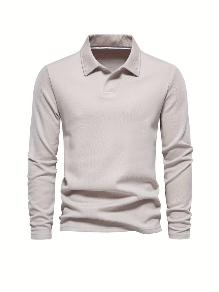 Polo à Manches Longues pour Homme | Élégance et Confort au Quotidien