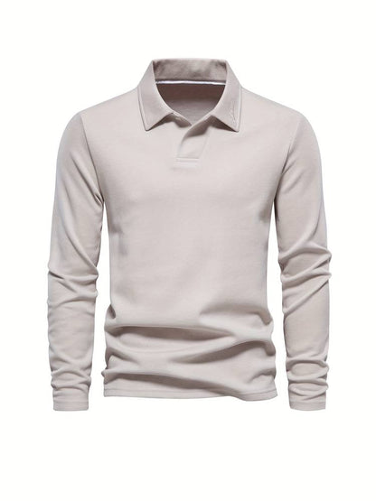 Polo à Manches Longues pour Homme | Élégance et Confort au Quotidien