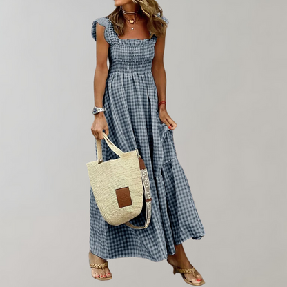 Robe d'été rétro pour Femmes | Confort et Élégance en Toute Saison