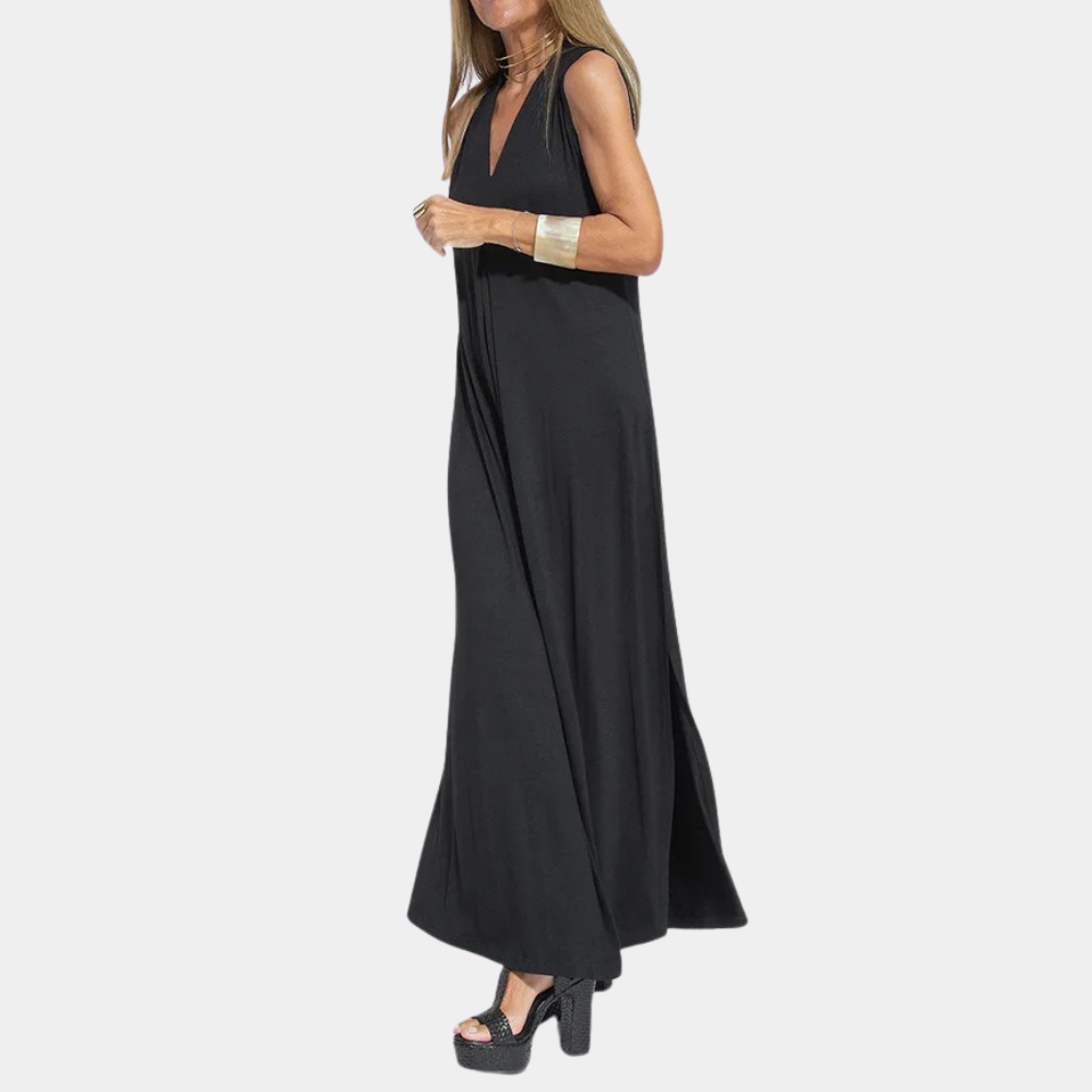 Robe Longue Élégante pour Femmes | Confort et Style pour Occasions Spéciales