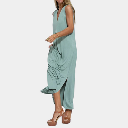 Robe Longue Élégante pour Femmes | Confort et Style pour Occasions Spéciales