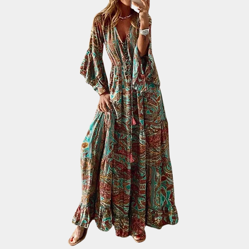 Robe Longue Bohème pour Femmes | Confort et Élégance pour Toutes Occasions