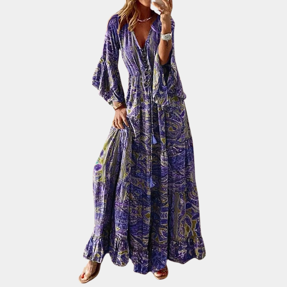 Robe Longue Bohème pour Femmes | Confort et Élégance pour Toutes Occasions