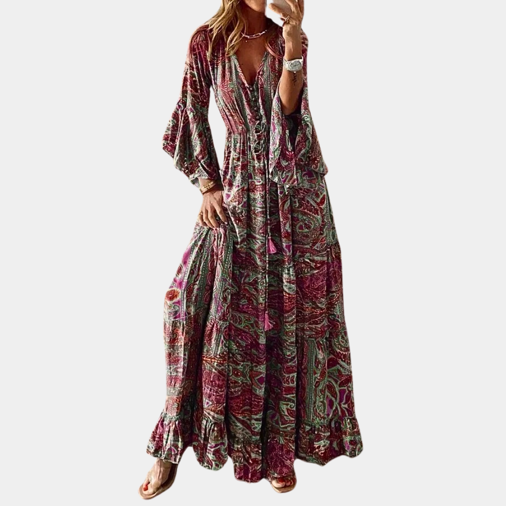 Robe Longue Bohème pour Femmes | Confort et Élégance pour Toutes Occasions