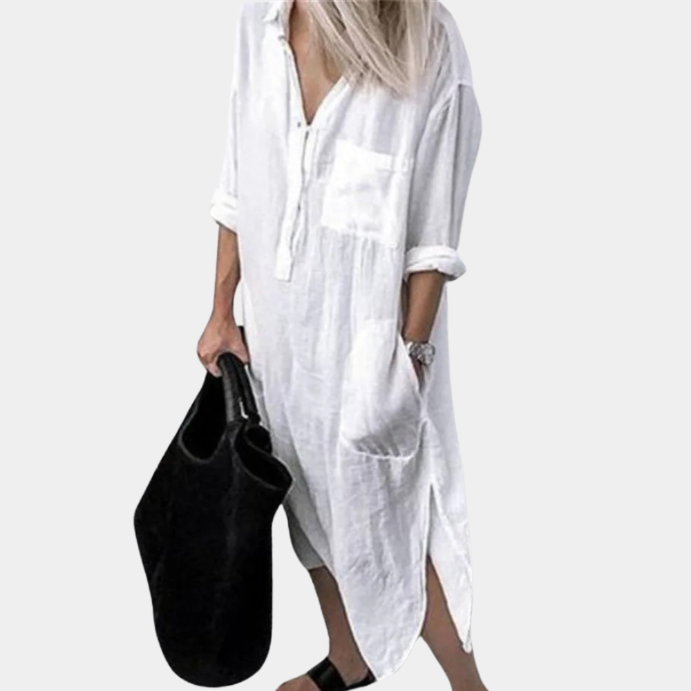 Robe Longue Légère pour Femmes | Confort et Style d'Été Respirant