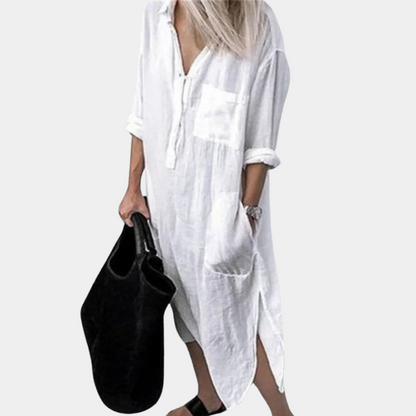 Robe Longue Légère pour Femmes | Confort et Style d'Été Respirant