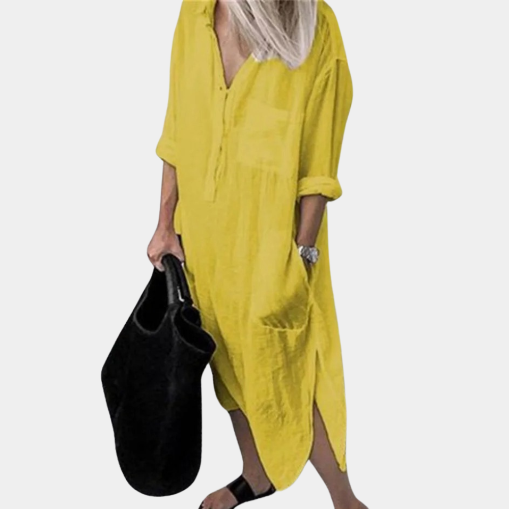 Robe Longue Légère pour Femmes | Confort et Style d'Été Respirant