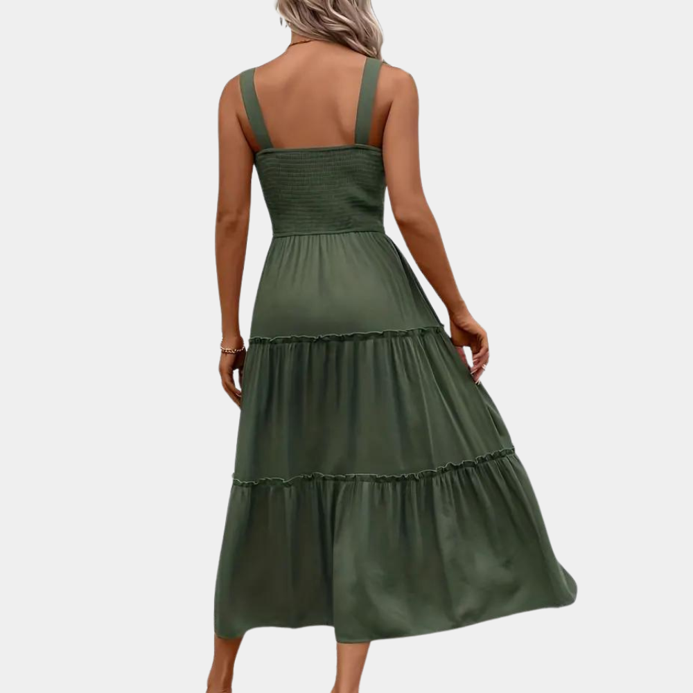 Robe d'Été Confortable pour Femmes | Tissu Respirant et Style Décontracté