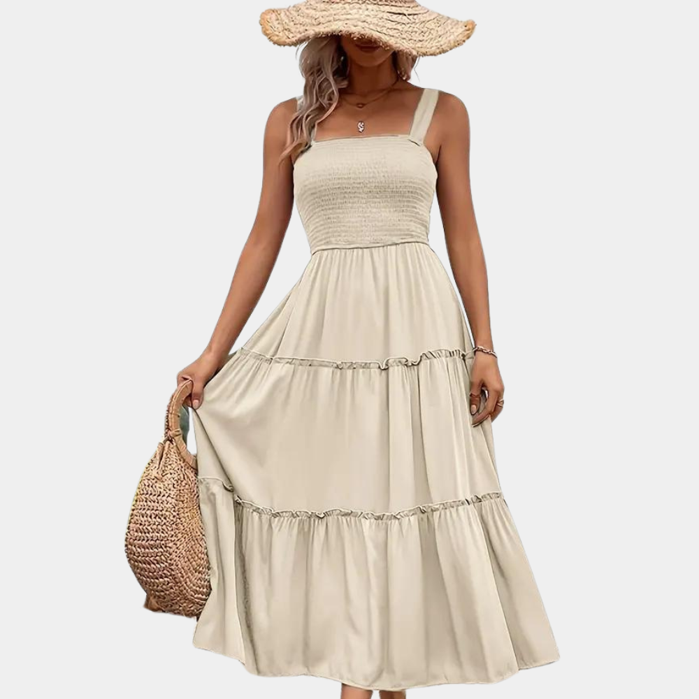 Robe d'Été Confortable pour Femmes | Tissu Respirant et Style Décontracté