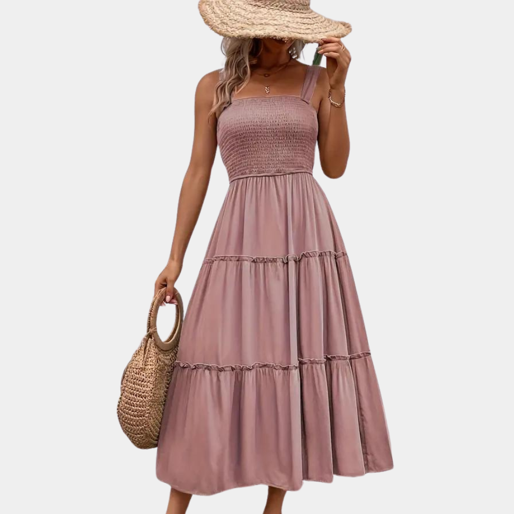 Robe d'Été Confortable pour Femmes | Tissu Respirant et Style Décontracté