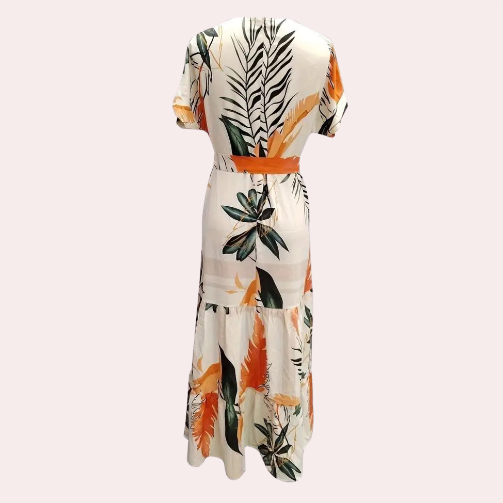 Robe d'été à Fleurs pour Femmes | Confort et Élégance par Temps Chaud