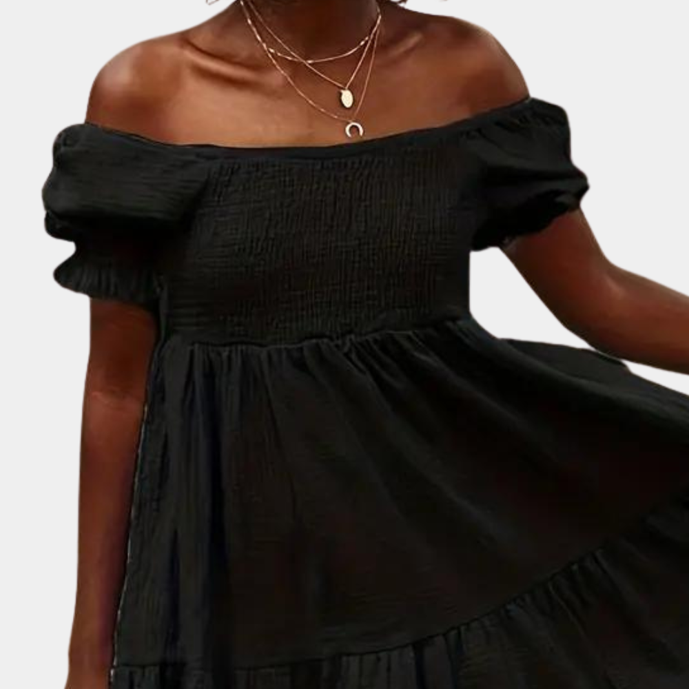 Robe Décolleté Élégante pour Femmes | Confort et Style pour Printemps Été