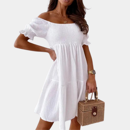 Robe Décolleté Élégante pour Femmes | Confort et Style pour Printemps Été