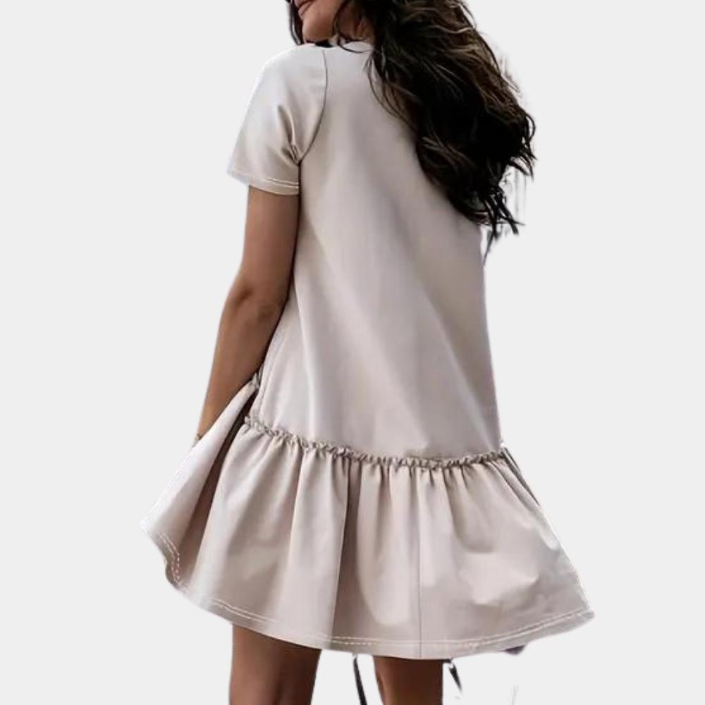 Robe Mini Femme Élégante | Tissu Respirant et Style Polyvalent