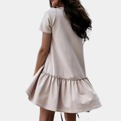 Robe Mini Femme Élégante | Tissu Respirant et Style Polyvalent