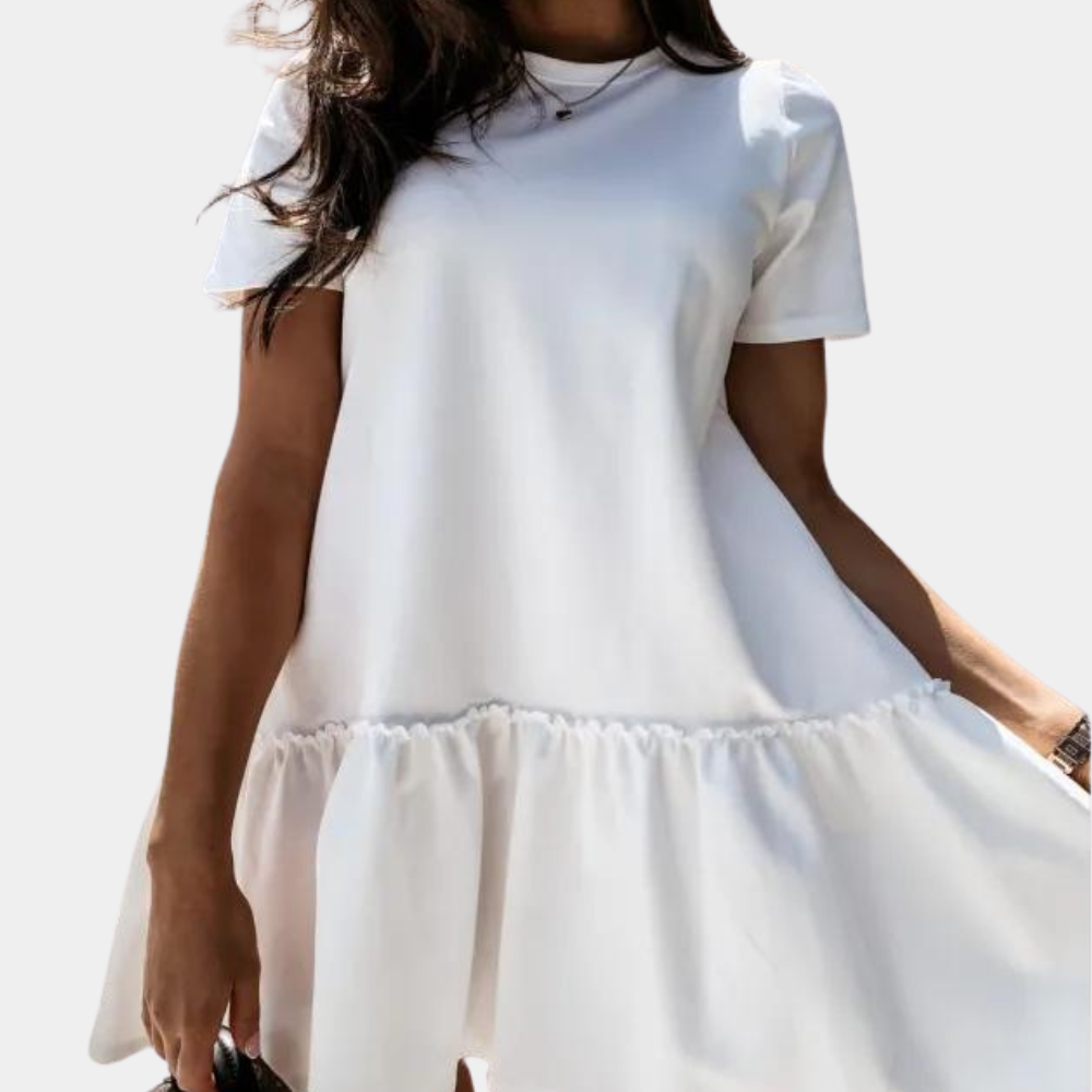 Robe Mini Femme Élégante | Tissu Respirant et Style Polyvalent