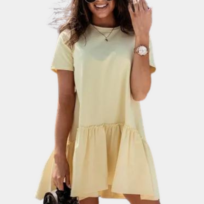 Robe Mini Femme Élégante | Tissu Respirant et Style Polyvalent