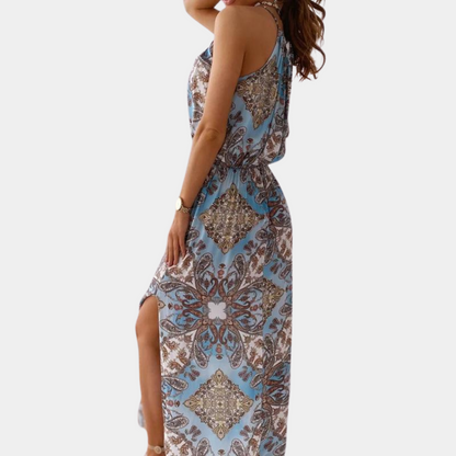 Robe Maxi Bohème Chic | Tissu Doux et Confortable pour Été