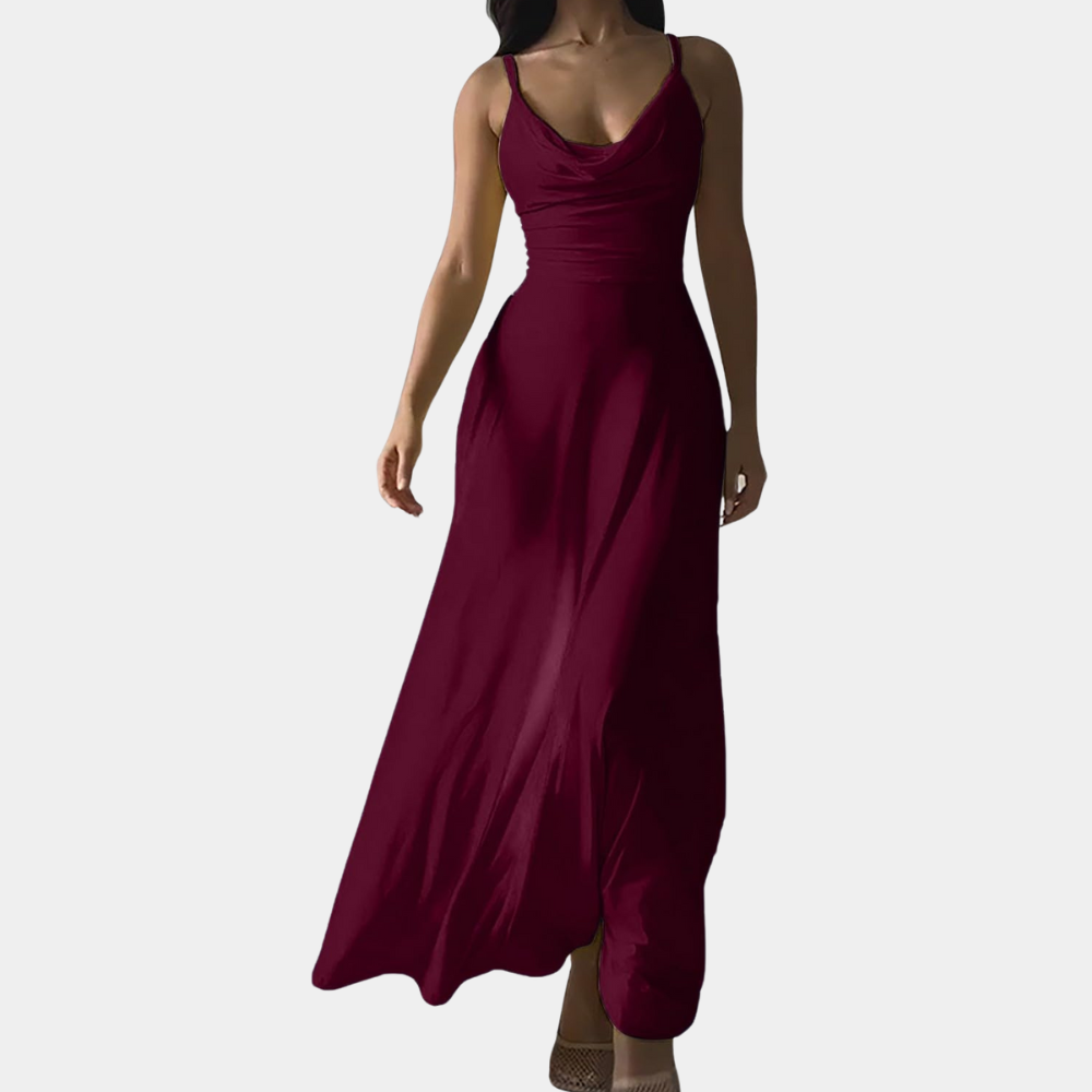 Robe Maxi Élégante pour Femmes | Tissu Doux et Flatteur