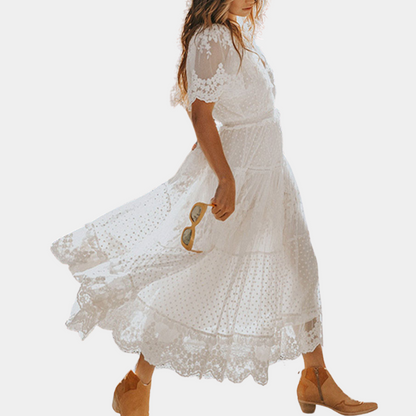 Robe en Dentelle Élégante pour Femmes | Confort et Style Intemporel
