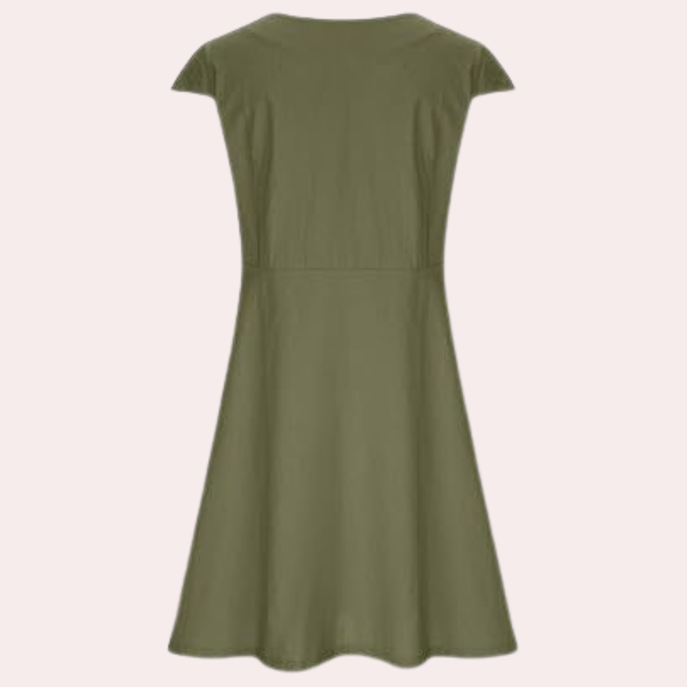 Robe A-Line Coton pour Femmes | Tissu Léger et Style Polyvalent