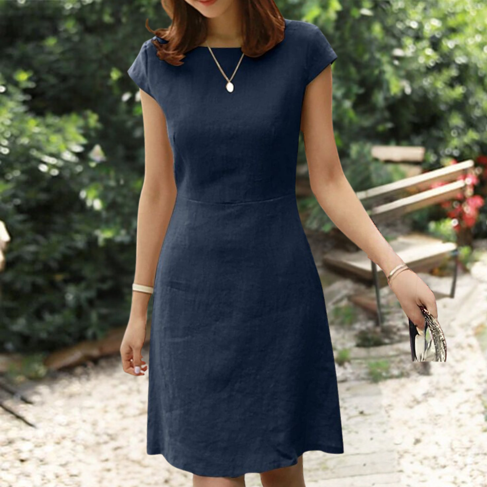 Robe A-Line Coton pour Femmes | Tissu Léger et Style Polyvalent