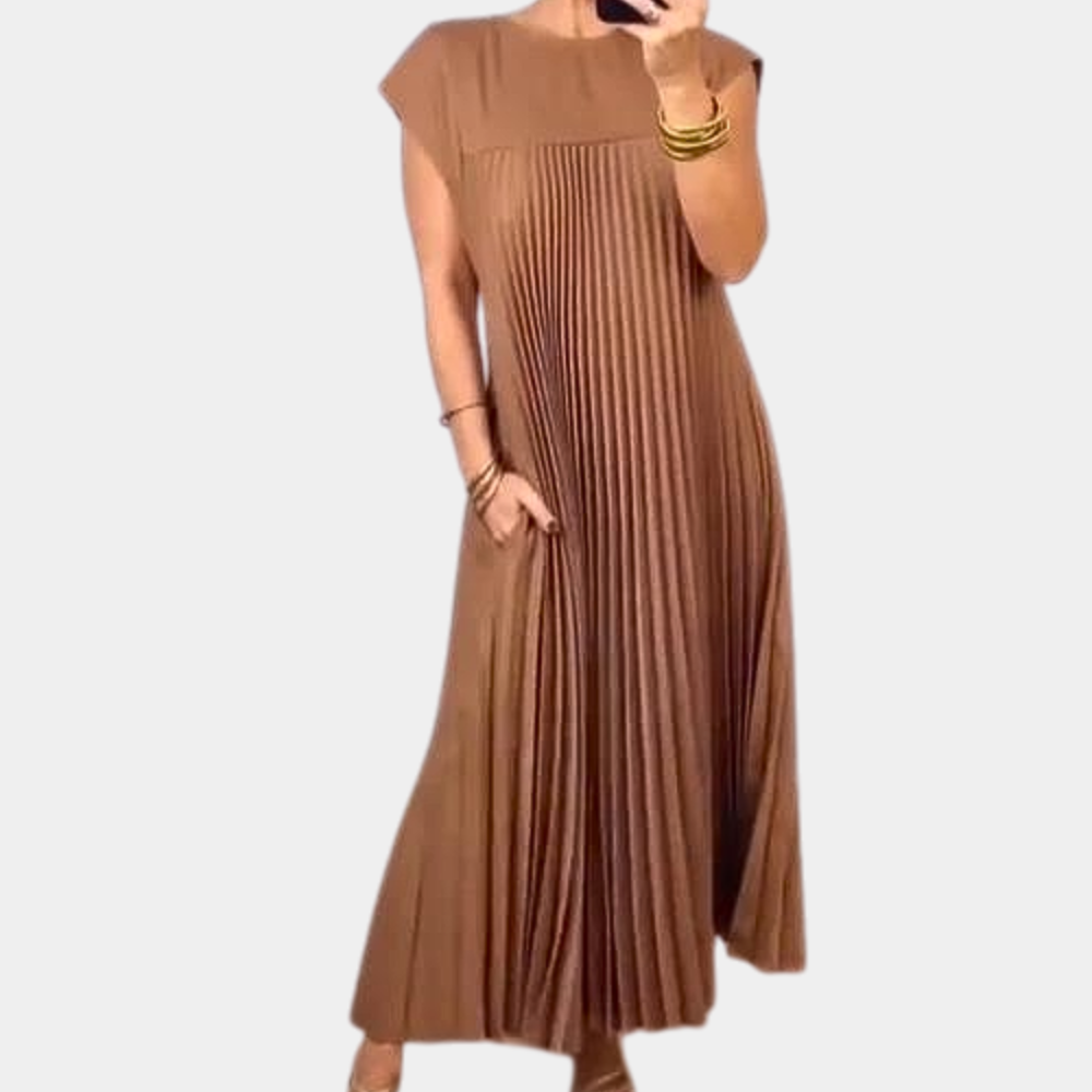 Robe Plissée Élégante pour Femmes | Confort et Style pour Toutes Occasions