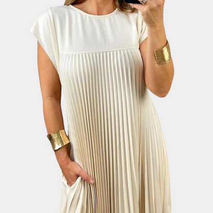 Robe Plissée Élégante pour Femmes | Confort et Style pour Toutes Occasions
